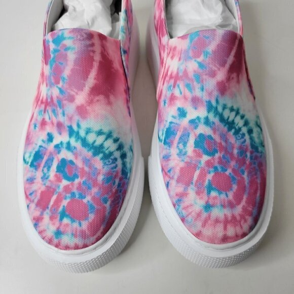 JSLIDES Stretch Fabric Slip On Sneakers Women Size 7 - Picture 9 of 10